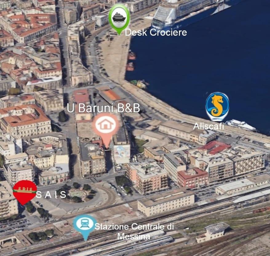 U Baruni B&B Messina Exterior photo
